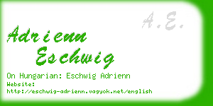 adrienn eschwig business card